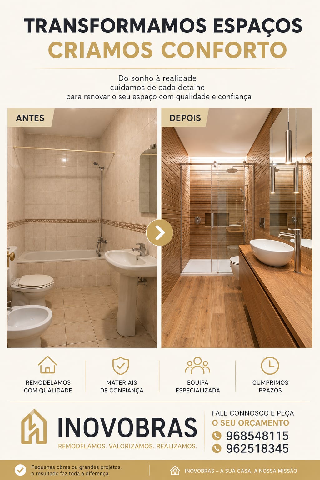 Remodelação de casa de banho