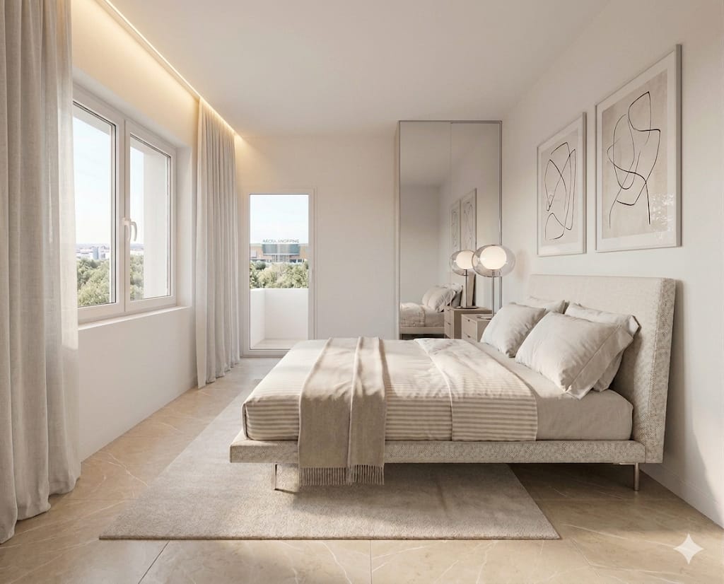 Projecto de visualização 3D de quarto pela INOVOBRAS
